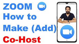 How to Add CoHost on Zoom Meeting App in Hindi [upl. by Irik]