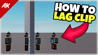 How to Lag Clip on PC  AKA Noclip glitch [upl. by Amato]