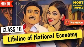 Lifelines Of National Economy Class 10  Class 10 Geography Chapter 7  Full Chapter  One Shot [upl. by Moulton47]