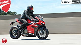 2021 Ducati Panigale Superleggara V4  First Ride [upl. by Heddie]