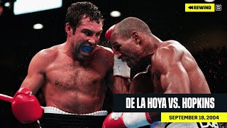 FULL FIGHT  Oscar De La Hoya vs Bernard Hopkins DAZN REWIND [upl. by Giff]