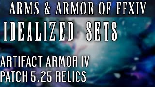 Idealized Artifact Armor FFXIV Patch 525 [upl. by Clio]