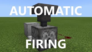 Minecraft Automatic Dispenser Tutorial [upl. by Lleruj]