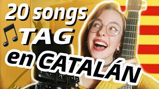 Cantando 20 songs tag en CATALÁN 🎶🎤 [upl. by Lasko]