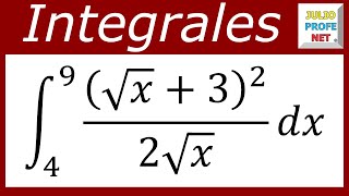 Integral definida  Ej 11 [upl. by Palermo727]