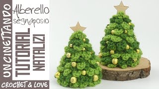 Tutorial Albero di Natale ad uncinetto  Facile e Veloce sub eng y esp [upl. by Mychael]