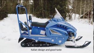 New Alpina Superclass 12L VVT 12V utility dualtrack snowmobile [upl. by Alastair]