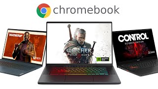 Google Announces Cloud Gaming Chromebooks [upl. by Nnaarual]