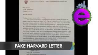 High school student’s ‘Harvard rejection’ letter goes viral [upl. by Idolem583]