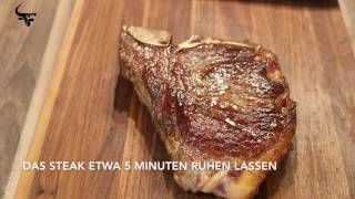 TBoneSteak zubereitet im quotWolfgangStylequot [upl. by Nylireg]