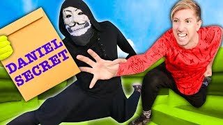 SPY NINJAS vs HACKER PZ9 Competing in Worlds Largest Obstacle Course Bounce House to Reveal Daniel [upl. by Eikciv716]