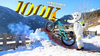 BACKFLIP in an ICEBEAR Costume 100K Special [upl. by Kela760]