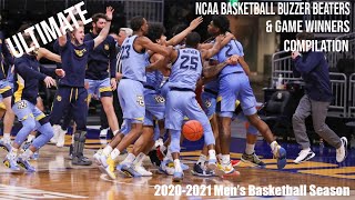 Ultimate College Basketball Buzzer Beaters amp Game Winner Compilation of the 20202021 NCAA Season [upl. by Broida]