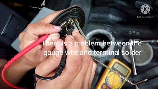 How to repair fuel gauge [upl. by Eldrid]