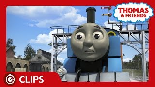 Nervous Thomas Hides Geoffrey in a Tunnel  Clips  Thomas amp Friends [upl. by Uhp]