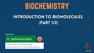 Introduction to Biomolecules Part 12 [upl. by Odlaw]