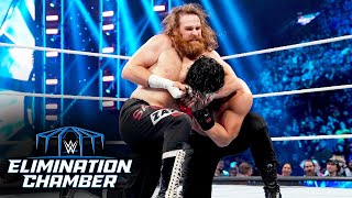 Full WWE Elimination Chamber 2023 highlights [upl. by Nyraf]