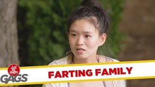 Farting Family Prank [upl. by Ahseined]