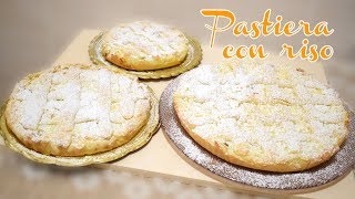 PASTIERA CON RISO dolci di Pasqua pugliesi [upl. by Bertelli]