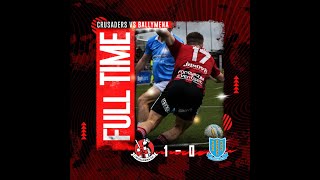 Crusaders 10 Ballymena United 261024 [upl. by Vyky]