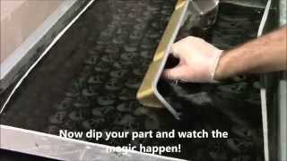 Basic process for hydrographic dipping [upl. by Enitsej]