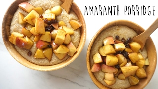 AMARANTH PORRIDGE  ELECTRIC FOOD RECIPE [upl. by Vincenz]