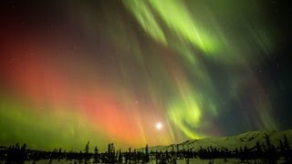 HD Northern Lights timelapse Eureka Alaska March 2013 [upl. by Nala]