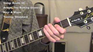 Route 66  Guitar Lesson [upl. by Anib]