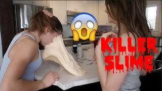 KILLER SLIME 😱 WK 3214  Bratayley [upl. by Ellessig424]