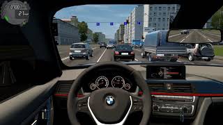 City Car Driving  BMW X3  Fast Driving [upl. by Ahsinawt]