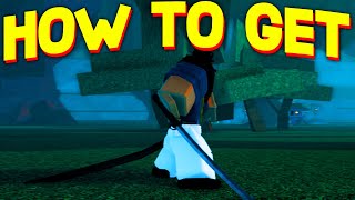 How To GET KATANA WEAPON in JUJUTSU ODYSSEY ROBLOX [upl. by Ahsikam892]