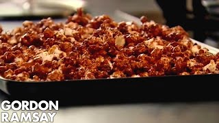 Gordon Ramsays Salted Caramel Popcorn [upl. by Aneerbas]