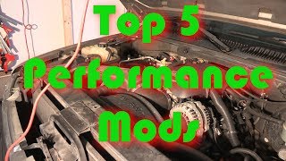 Top 5 Performance Mods for Horsepower [upl. by Araas]