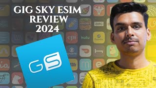 Gig Sky Esim app Review 2024 [upl. by Vikky761]