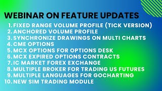 Webinar on GoCharting Feature Updates [upl. by Bowler]