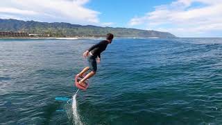 Hydrofoil Surf Heaven in Hawaii [upl. by Koval]