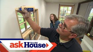 How to Install Interior Window Trim  Ask This Old House [upl. by Glovsky]