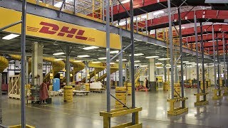 DHL Cómo procesar 6000 paquetes por hora cada noche [upl. by Luo]