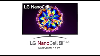 LG NanoCell TV l Nano 91 Series [upl. by Lilli881]