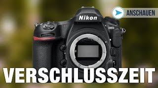 VERSCHLUSSZEIT EINFACH ERKLÄRT  Fotografieren lernen für Anfänger  Tutorial Deutsch  115 [upl. by Doykos]