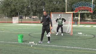 John Galloways WarmUp Drills for Lacrosse Goalies [upl. by Zhang]