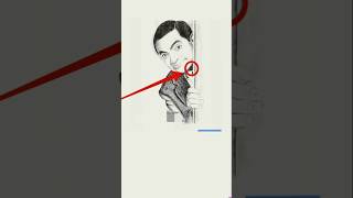 CAN Mr Bean DRAW in 5 SECONDS shorts [upl. by Dael]