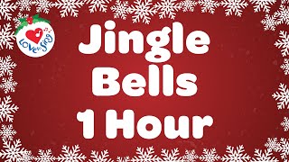 Jingle Bells 1 Hour Christmas Song with Lyrics 🎅 [upl. by Nachison]