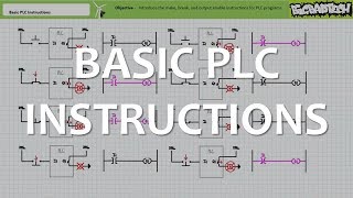 Basic PLC Instructions Full Lecture [upl. by Idola596]