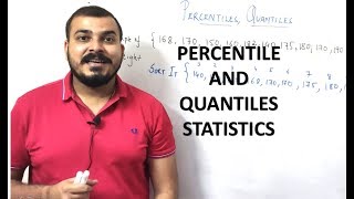 STATISTICS PERCENTILES and QUANTILES [upl. by Idorb]