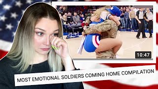 New Zealand Girl Reacts to US SOLDIERS COMING HOME 🥺🙏🏼🇺🇸 [upl. by Wisnicki81]