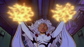 Storm  All Powers amp Fights Scenes 1 XMen Animated Series [upl. by Avehs]