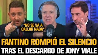 FANTINO ROMPIÓ EL SILENCIO TRAS EL DESCARGO DE JONATAN VIALE [upl. by Adnirim530]