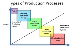 Types of Production Processes [upl. by Ansilme445]