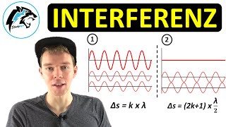 INTERFERENZ Wellen  Physik Tutorial [upl. by Aneelahs]